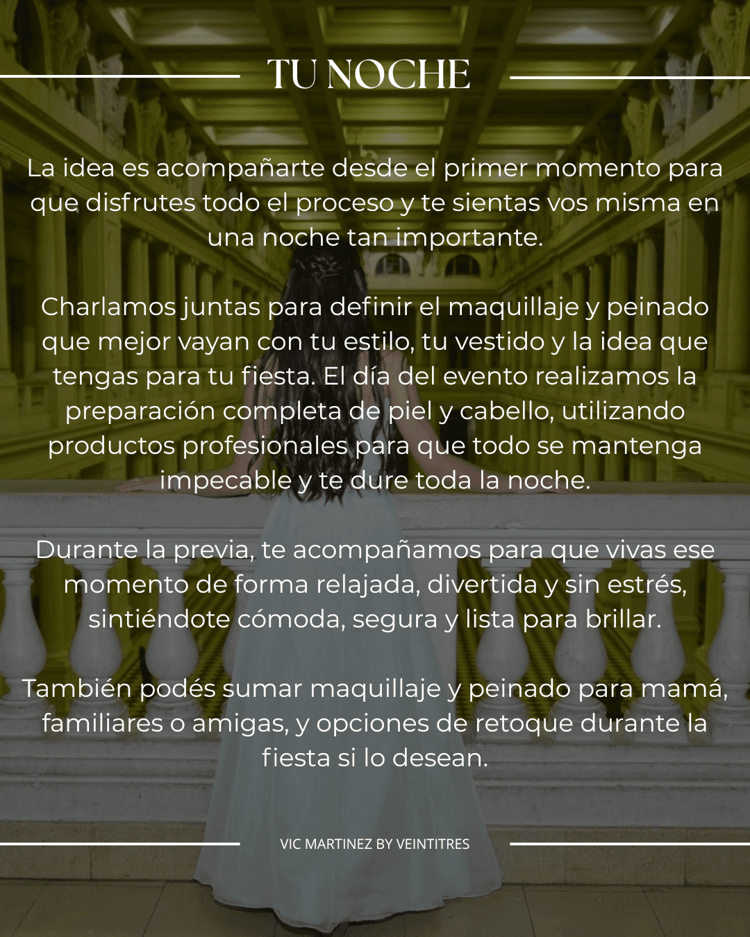 Tu noche · acompañamiento XV